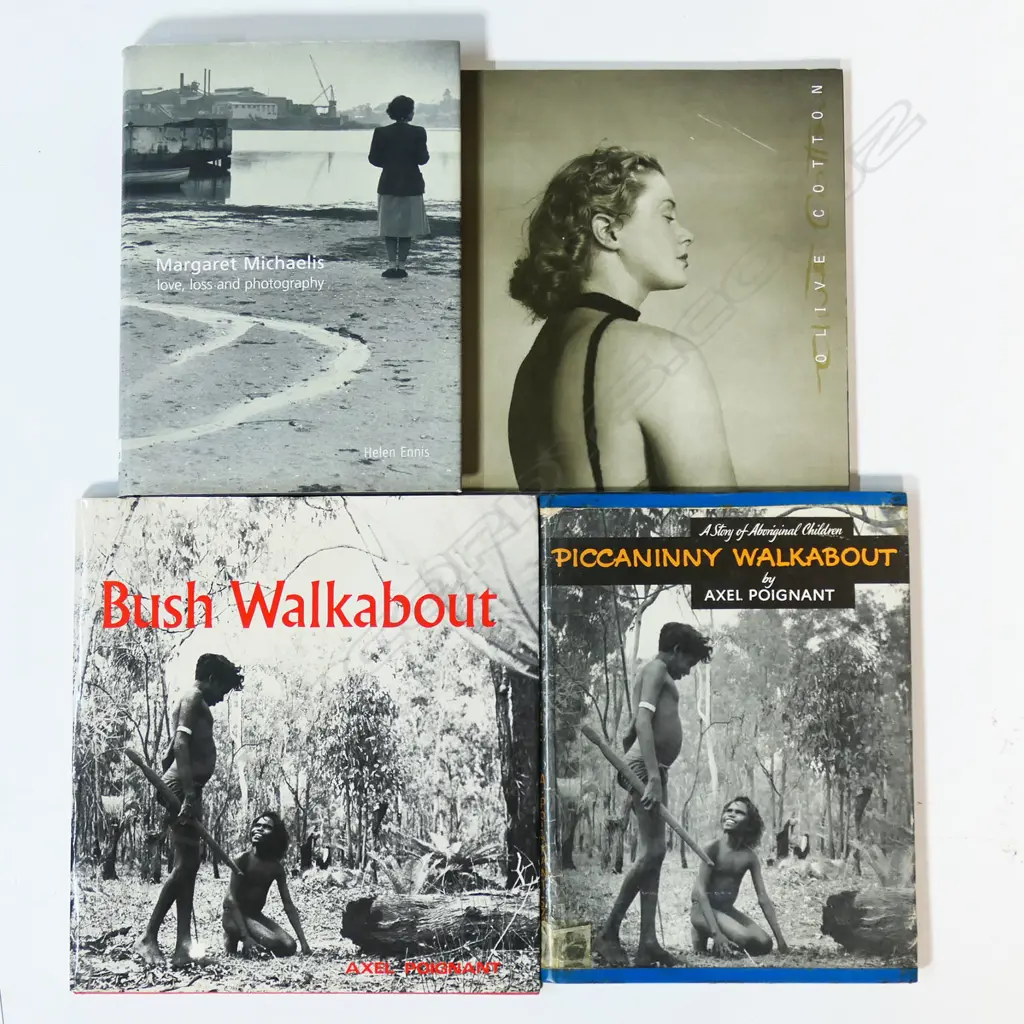 FOUR AUSTRALIAN PHOTOGRAPHY BOOKS Image 1++